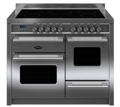 BRITANNIA  Delphi 110 RC11XGIDES Electric Induction Range Cooker - Stainless Steel
